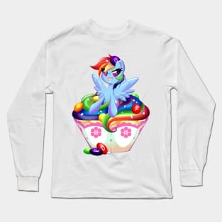 PonyCake Rainbow Dash Long Sleeve T-Shirt